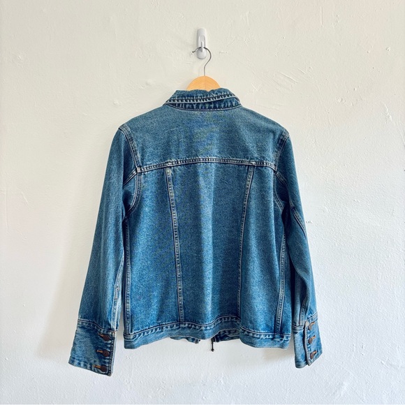 Bill Blass Vintage Classic Denim Jacket - Picture 7 of 7